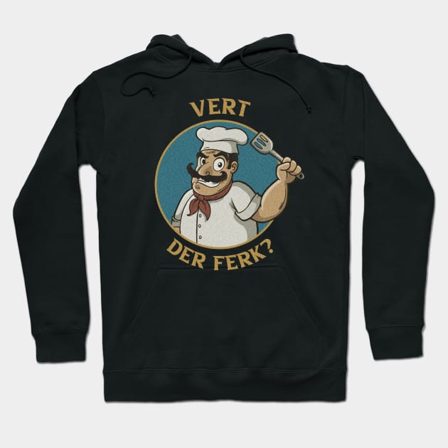 Vert Der Ferk Hoodie by Dotty42